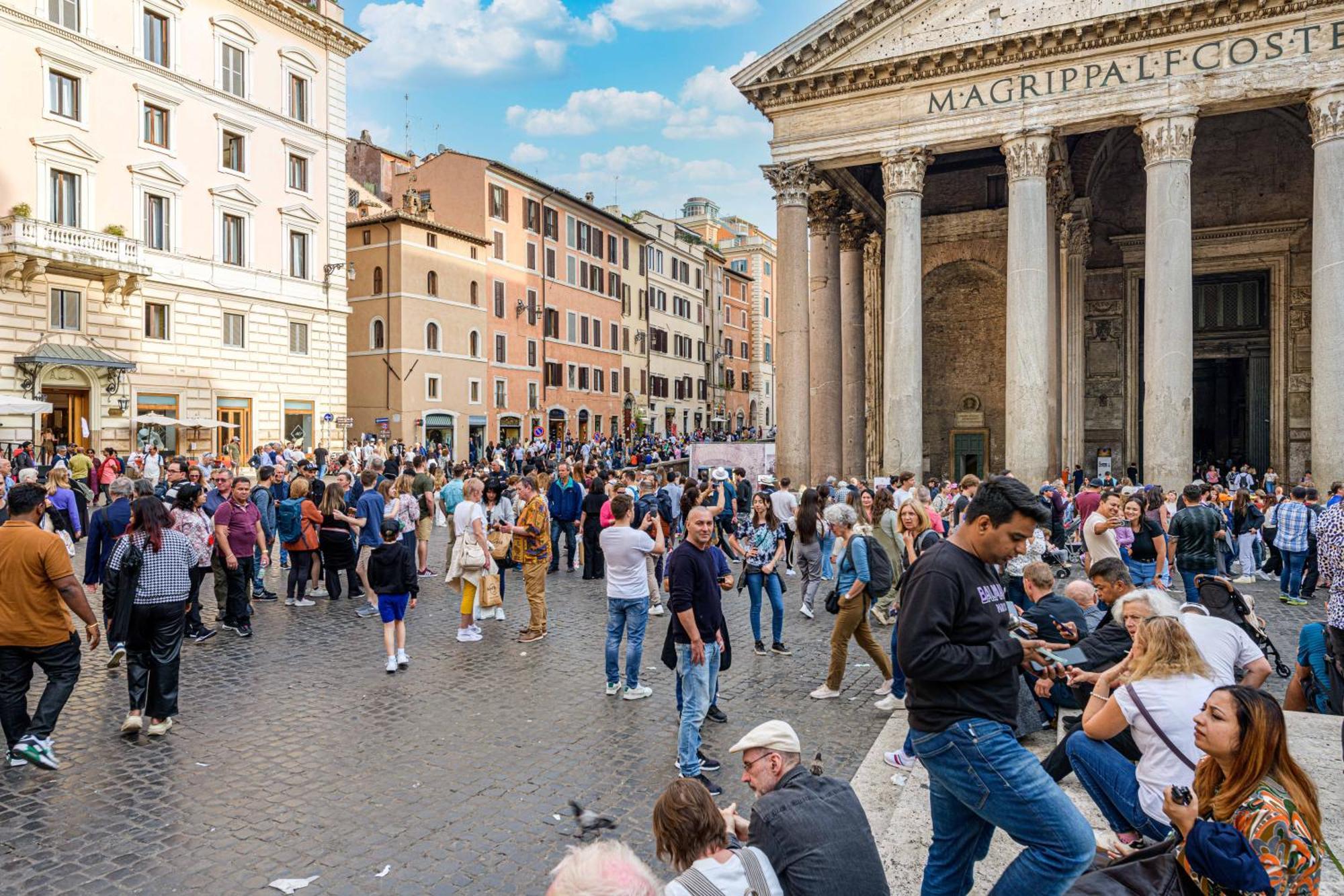 Deluxe Apartments Pantheon Rome Bagian luar foto
